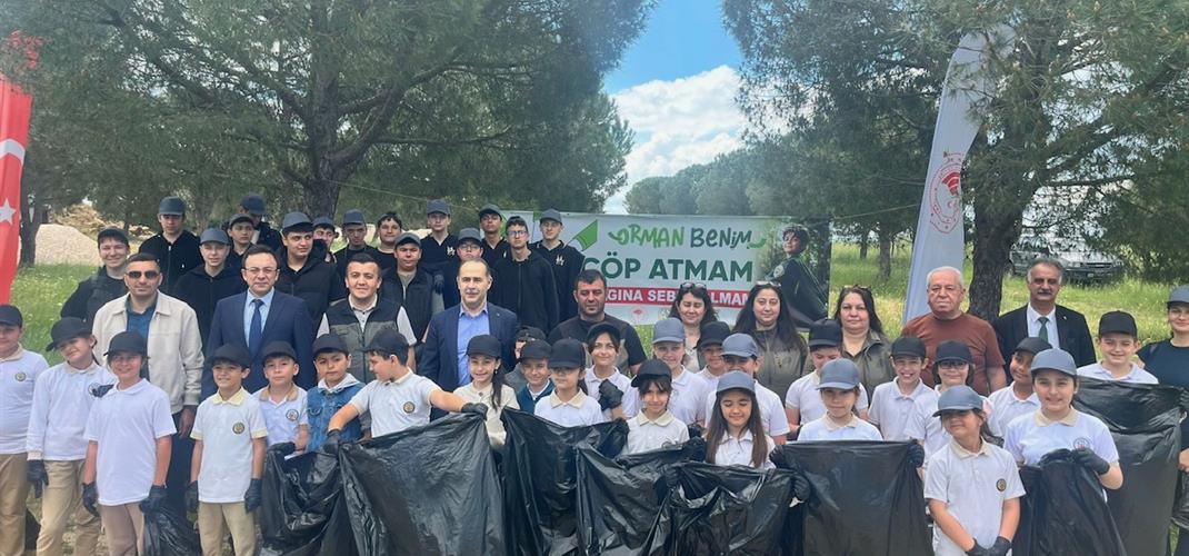 Balıkesir İl Genelinde Düzenlenen “Orman Benim” Kampanyası Etkinliği Yapıldı...